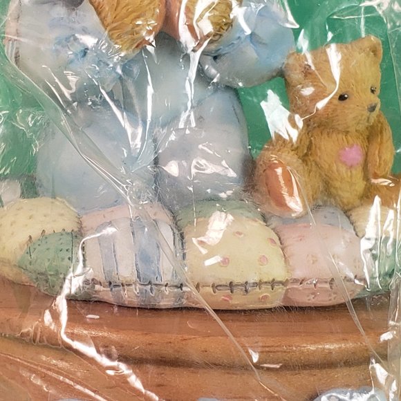 Cherished Teddies 914304 MUSIC BOX Boy Praying - Picture 5 of 8